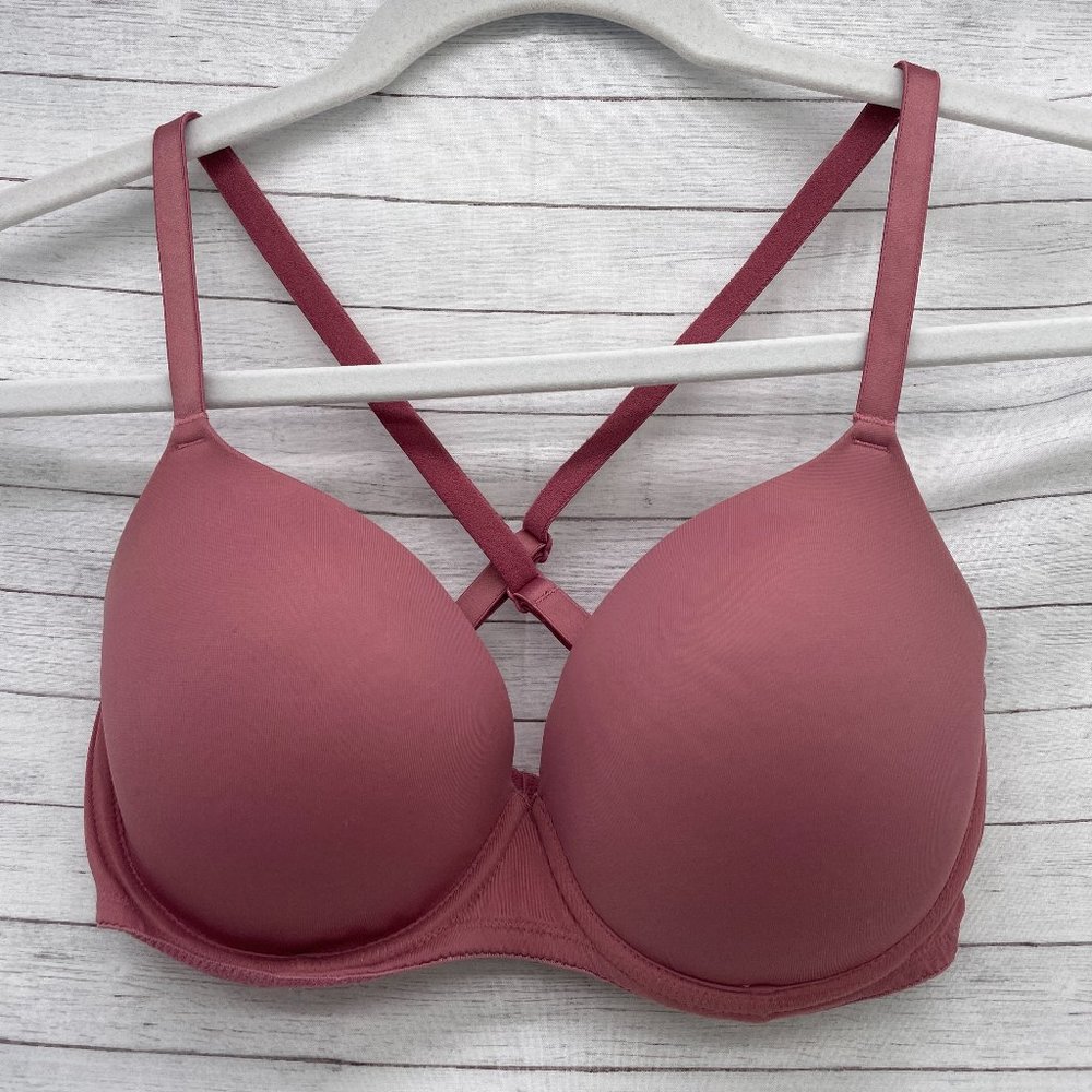 Victoria's Secret PINK Wear Everywhere Lightly Lined T Shirt Bra Pink Size 34D